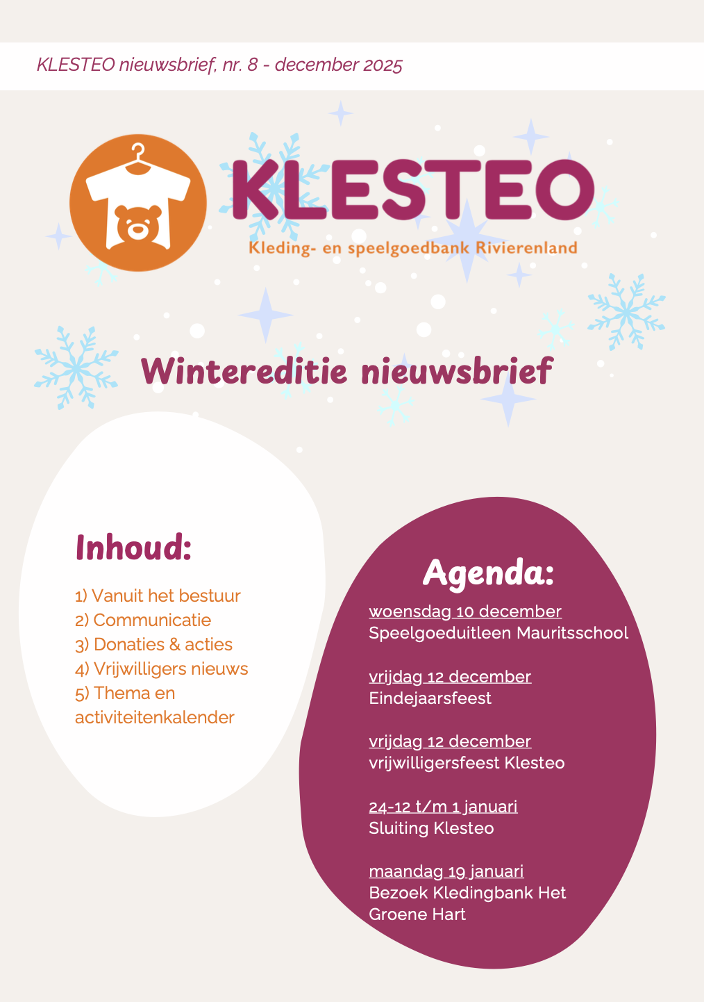 Nieuwsbrief september 2025