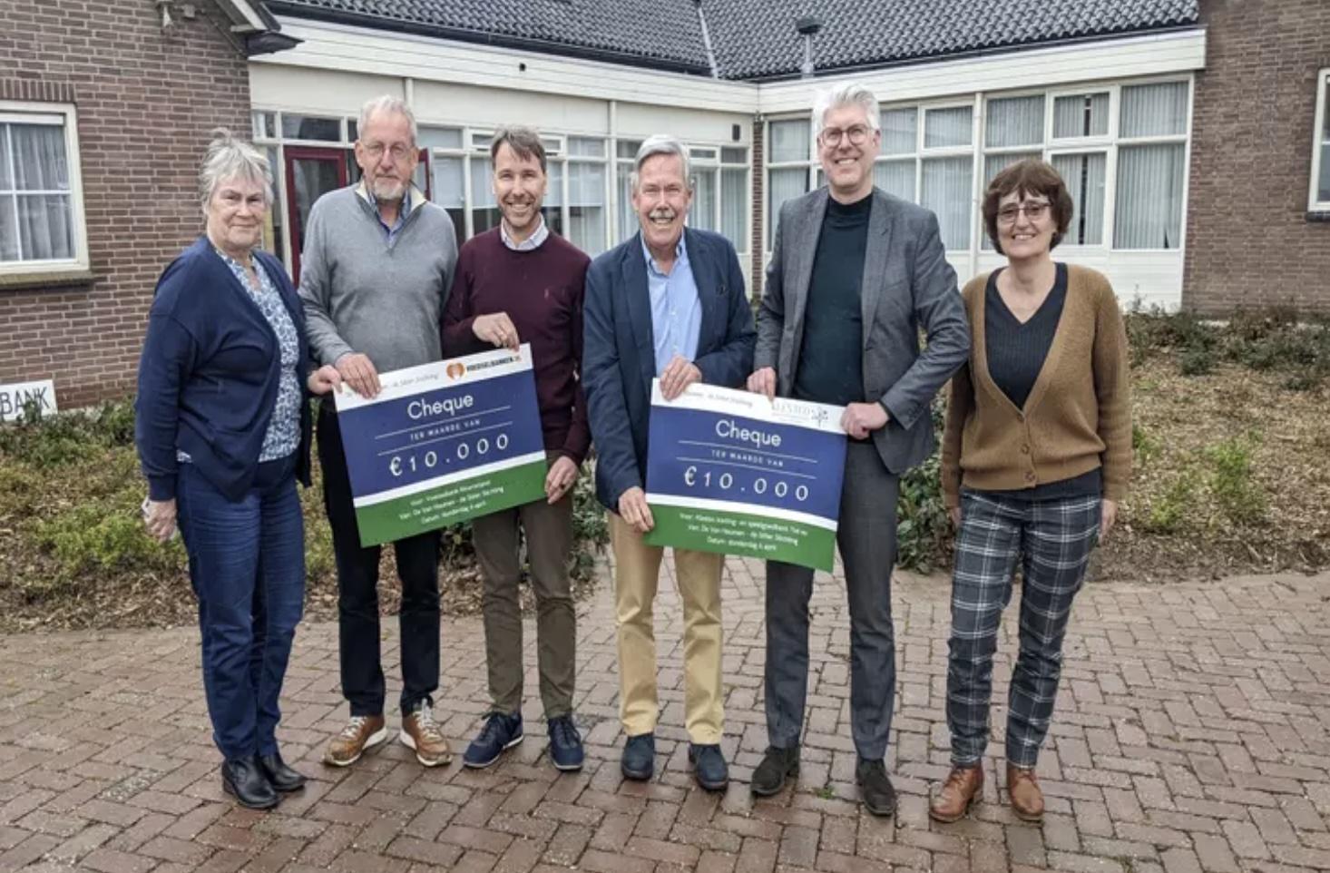 Van Heumen-de Sitter stichting doneert aan KLESTEO